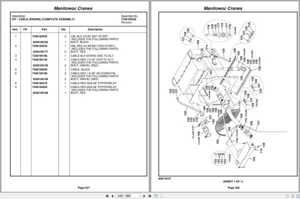 Grove Crane RT530E 2 258415 Parts Manual 2010 (2)