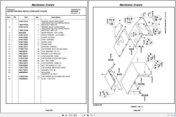 Grove Crane RT530E 2 258418 Parts Manual 2010 (2)