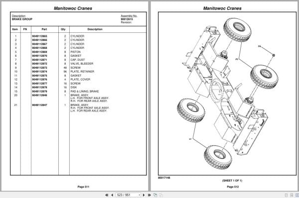 Grove Crane RT530E 2 258443 Parts Manual 2011 (2)