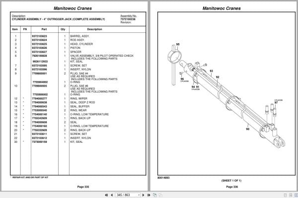 Grove Crane RT530E 2 258450 Parts Manual 2010 (2)