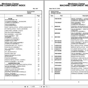 Grove Crane RT530E 2 258468 Parts Manual 2010 (1)