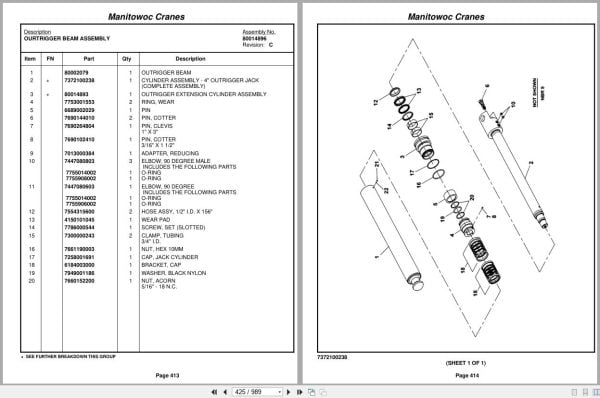 Grove Crane RT530E 2 258513 Parts Manual 2011 (2)