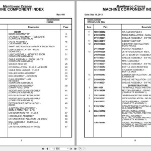 Grove Crane RT530E 2 258628 Parts Manual 2012 (1)