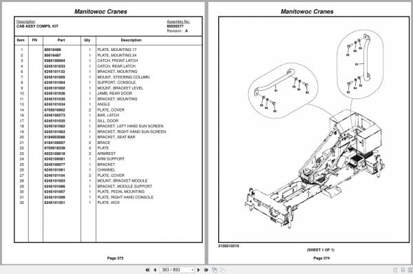 Grove Crane RT530E 2 258662 Parts Manual 2017 (2)