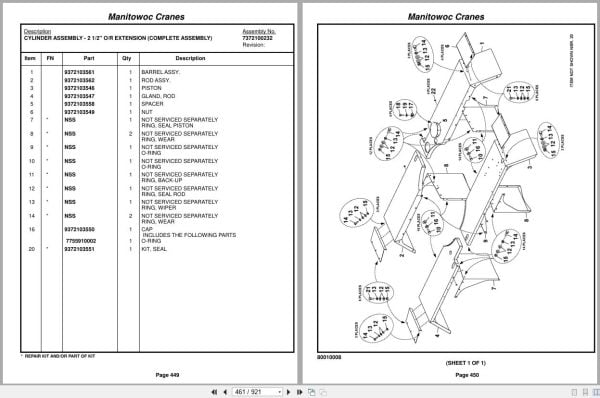 Grove Crane RT530E 2 605003 Parts Manual 2015 (2)