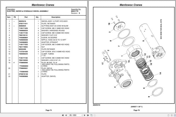 Grove Crane RT530E 2 605951 Parts Manual 2016 (2)