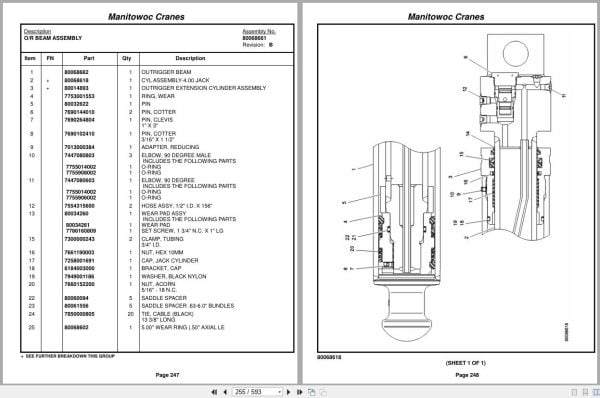 Grove Crane RT530E 2 607451 Parts Manual 2016 (2)