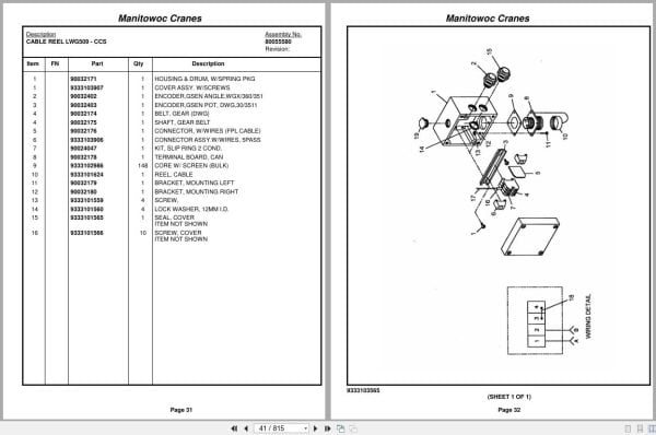 Grove Crane RT530E 2 608814 Parts Manual 2017 (2)