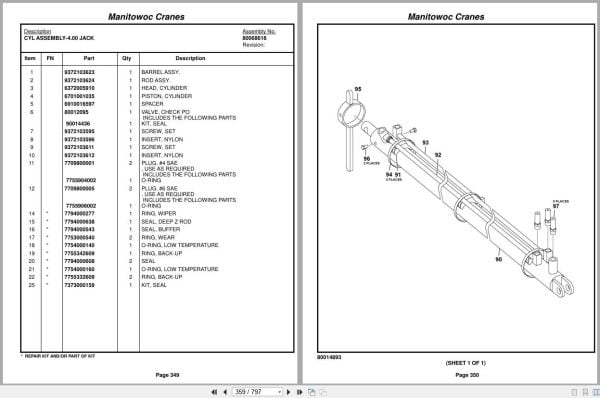 Grove Crane RT530E 2 609043 Parts Manual 2017 (2)
