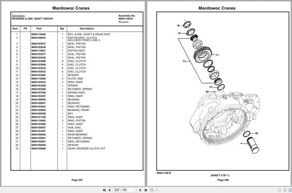 Grove Crane RT530E 2 613574 Parts Manual 2019 (2)