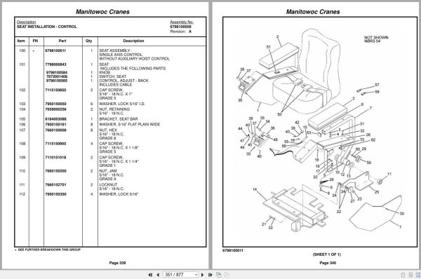 Grove Crane RT530E 221101 Parts Manual 2014 (2)