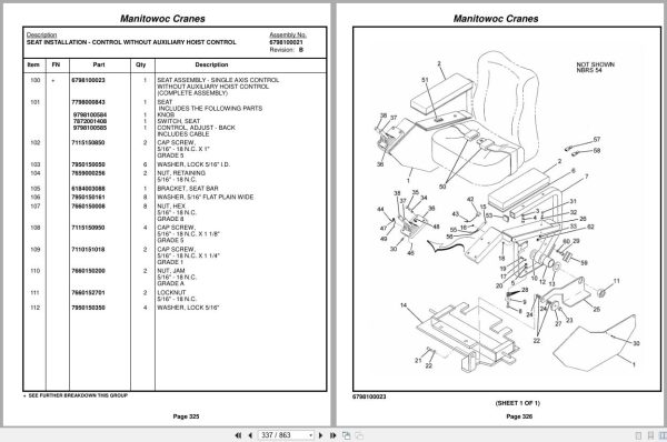 Grove Crane RT530E 222315 Parts Manual 2014 (2)