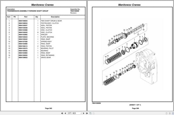 Grove Crane RT530E 222554 Parts Manual 2014 (2)