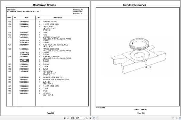 Grove Crane RT530E 222645 Parts Manual 2014 (2)