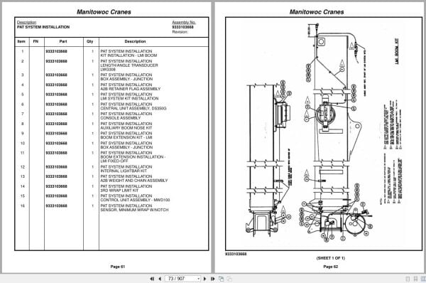 Grove Crane RT530E 222701 Parts Manual 2015 (2)