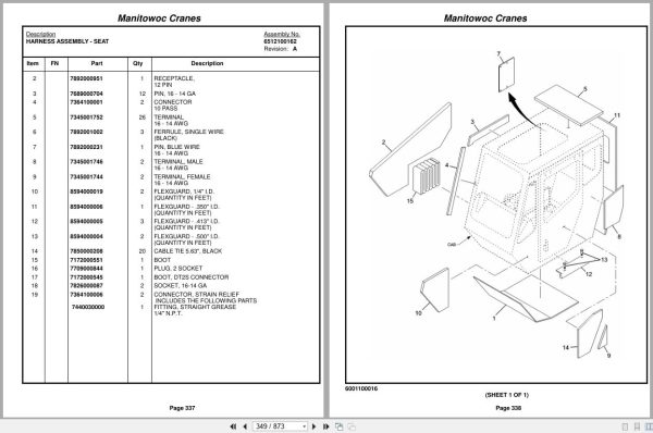 Grove Crane RT530E 222884 Parts Manual 2015 (2)