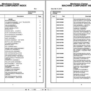 Grove Crane RT530E 223422 Parts Manual 2015 (1)