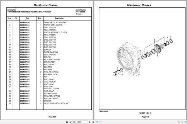 Grove Crane RT530E 223422 Parts Manual 2015 (2)