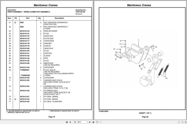 Grove Crane RT530E 223534 Parts Manual 2015 (2)
