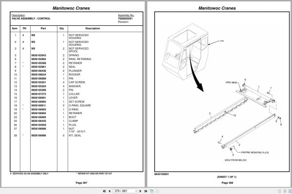 Grove Crane RT530E 223690 Parts Manual 2015 (2)