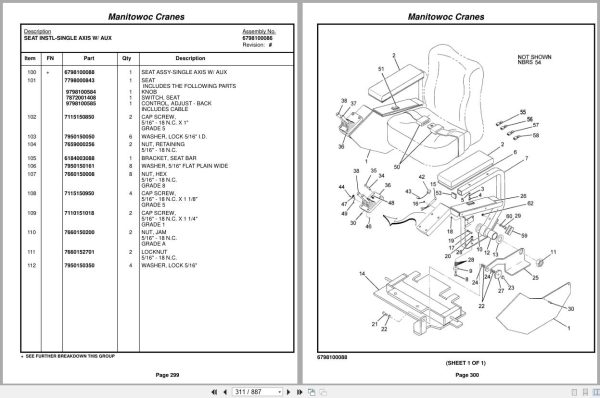 Grove Crane RT530E 223825 Parts Manual 2015 (2)