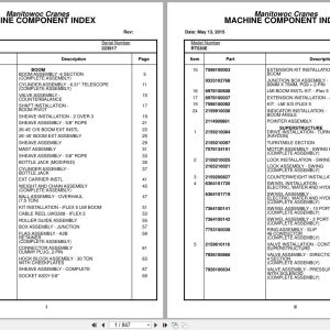 Grove Crane RT530E 223917 Parts Manual 2015 (1)
