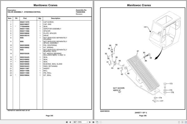 Grove Crane RT530E 223996 Parts Manual 2019 (2)