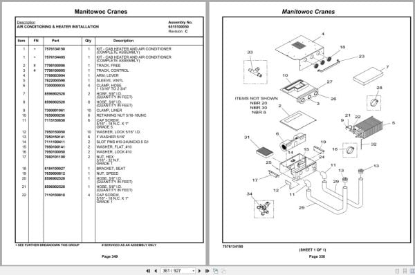 Grove Crane RT530E 224083 Parts Manual 2019 (2)