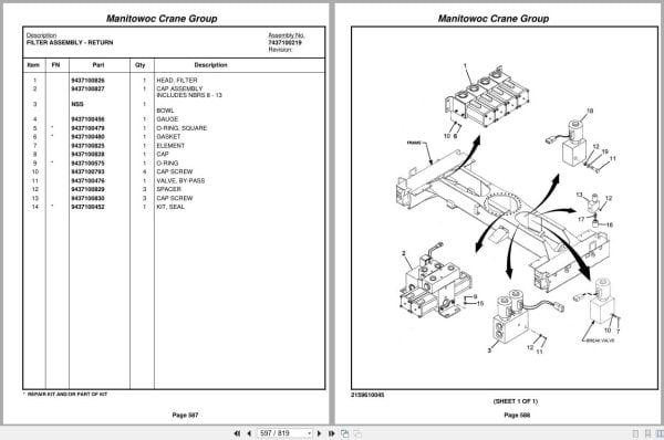 Grove Crane RT530E 224544 Parts Manual 2005 (2)