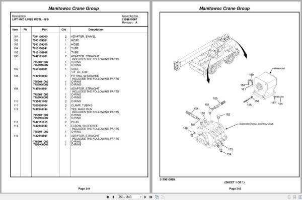 Grove Crane RT530E 224617 Parts Manual 2005 (2)