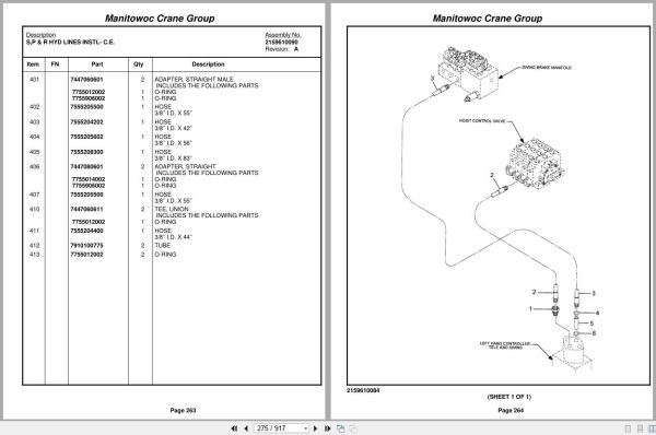 Grove Crane RT530E 224651 Parts Manual 2006 (2)