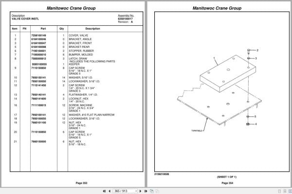 Grove Crane RT530E 224652 Parts Manual 2006 (2)