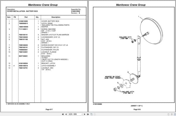 Grove Crane RT530E 224801 Parts Manual 2006 (2)