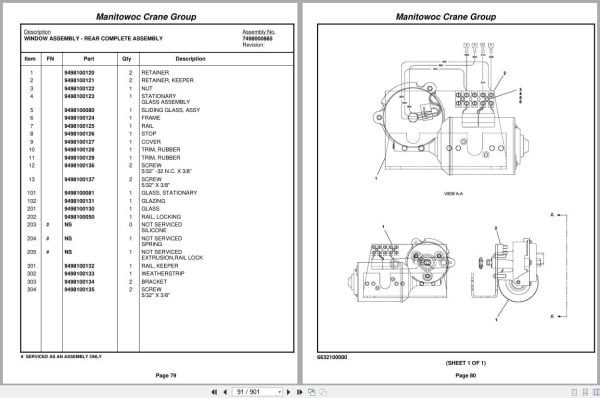 Grove Crane RT530E 225258 Parts Manual 2006 (2)