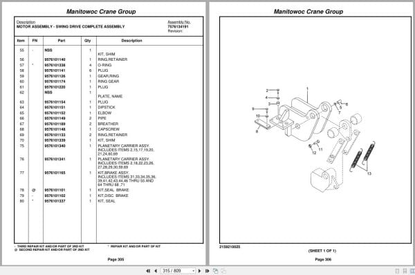 Grove Crane RT530E 225346 Parts Manual 2006 (2)