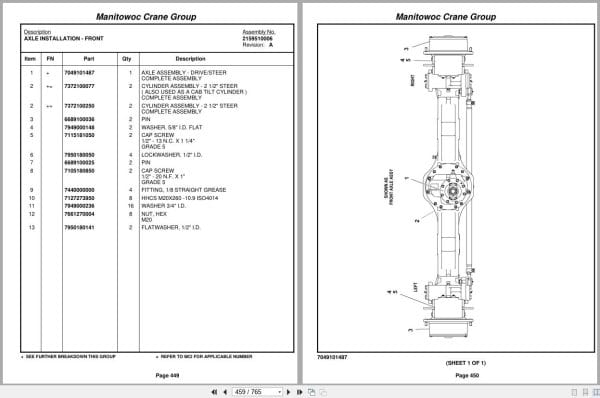 Grove Crane RT535E 226079 Parts Manual 2006 (2)