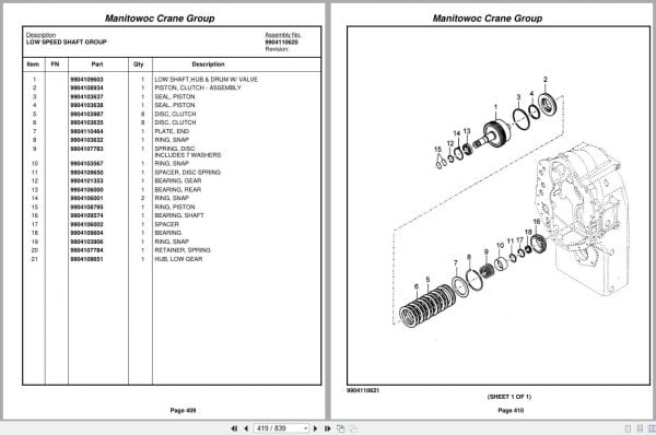 Grove Crane RT535E 226080 Parts Manual 2006 (2)