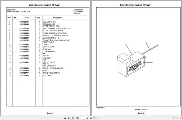 Grove Crane RT540E 226574 Parts Manual 2007 (2)