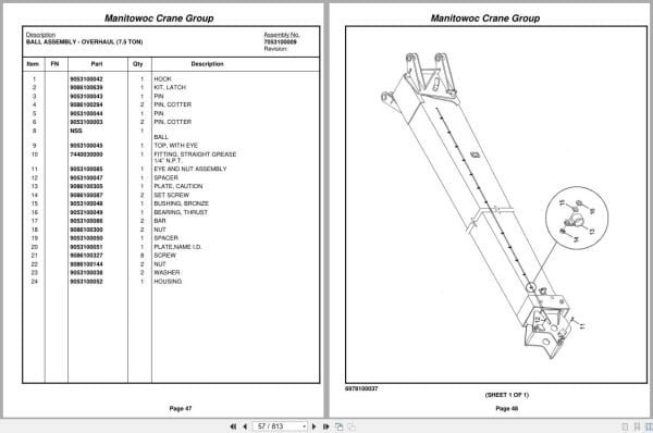 Grove Crane RT540E 226660 Parts Manual 2007 (2)