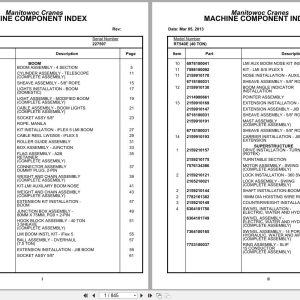 Grove Crane RT540E 227597 Parts Manual 2013 (1)