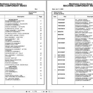 Grove Crane RT540E 228090 Parts Manual 2008 (1)