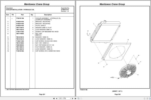 Grove Crane RT540E 228090 Parts Manual 2008 (2)