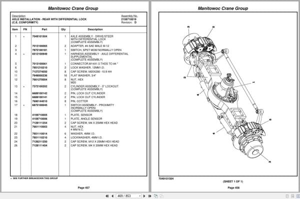 Grove Crane RT540E 228126 Parts Manual 2008 (2)