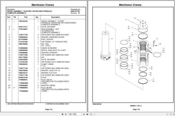 Grove Crane RT540E 228253 Parts Manual 2012 (2)