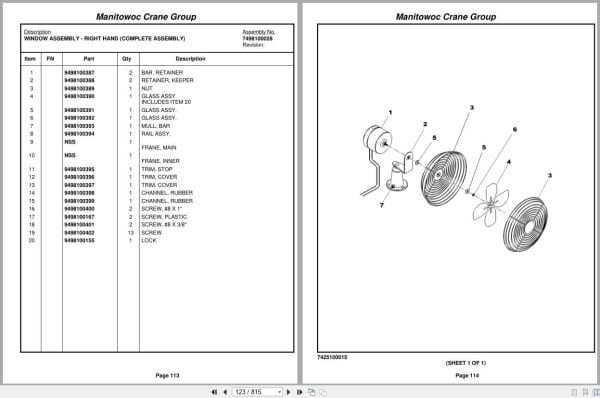 Grove Crane RT540E 228554 Parts Manual 2008 (2)