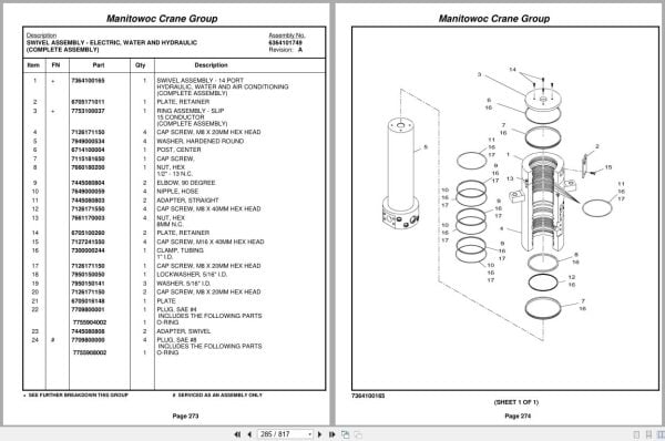 Grove Crane RT540E 228682 Parts Manual 2008 (2)