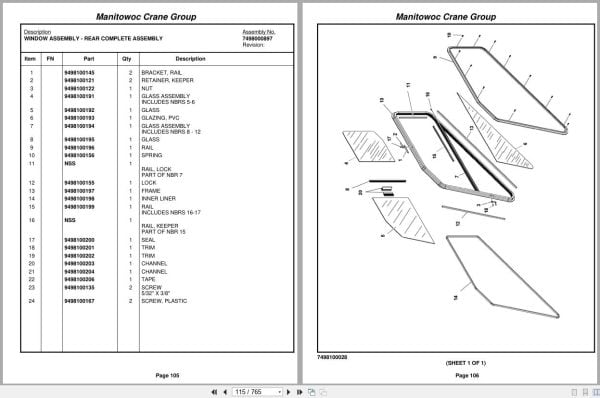 Grove Crane RT540E 228783 Parts Manual 2008 (2)