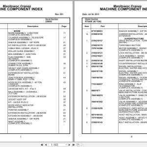 Grove Crane RT540E 228892 Parts Manual 2013 (1)