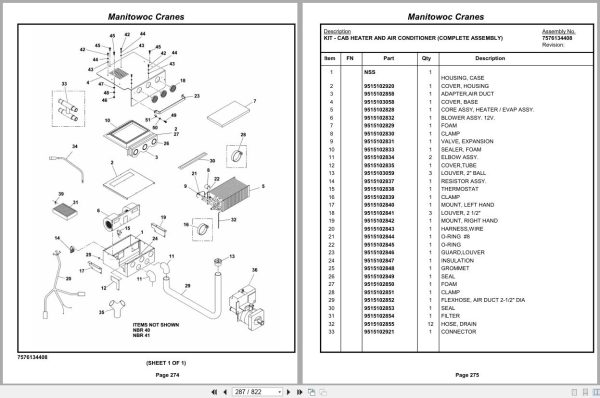 Grove Crane RT540E 228892 Parts Manual 2013 (2)