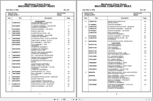 Grove Crane RT540E 229239 Parts Manual 2008 (1)